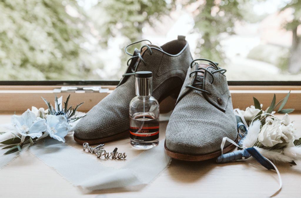 Flatlay Bräutigam